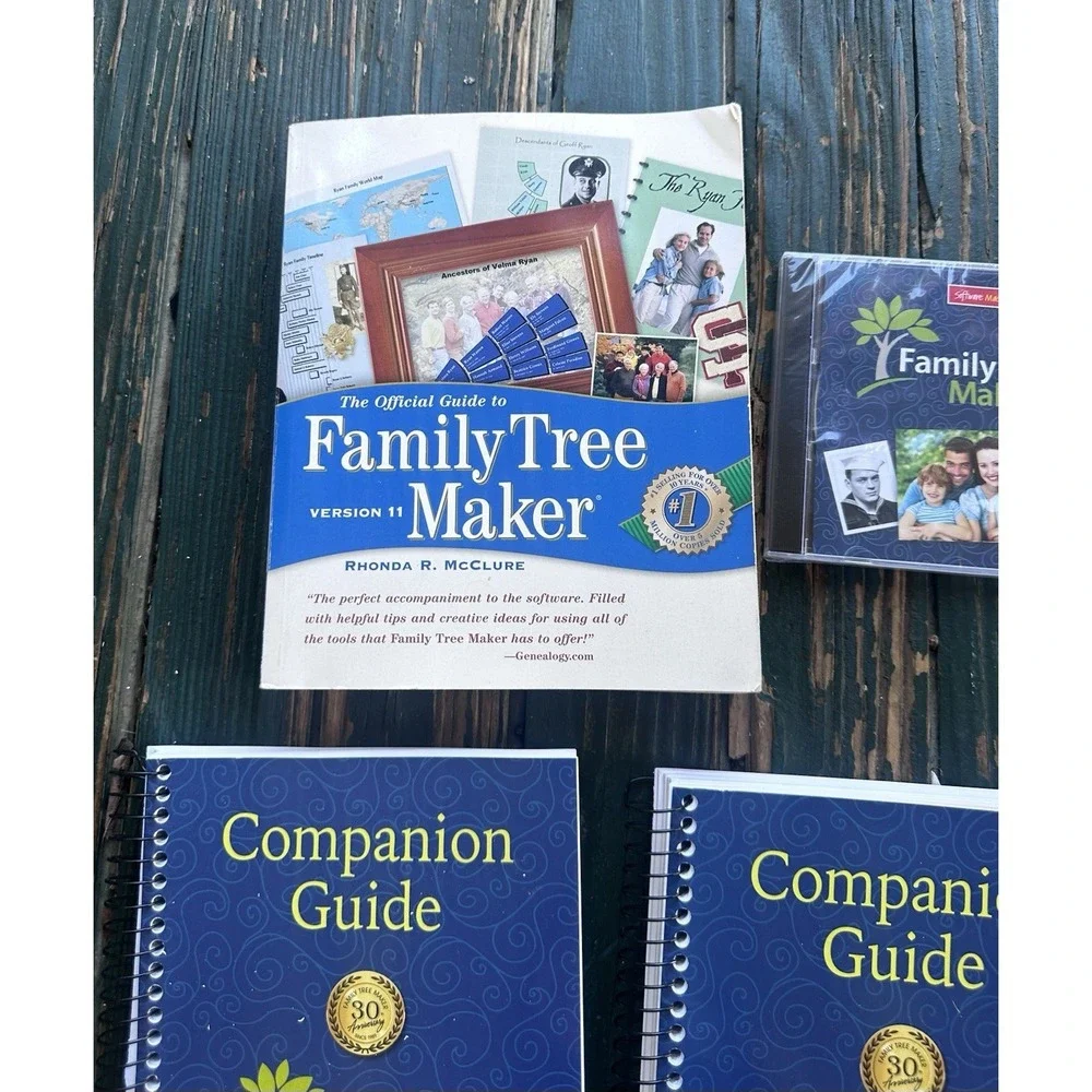 THE OFFICIAL GUIDE TO‎ FAMILY TREE MAKER VERSION 11 By Rhonda R. Mcclure Lot